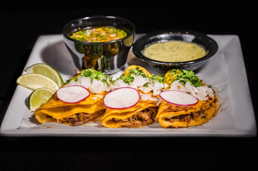 Quesabirria tacos, packed to go