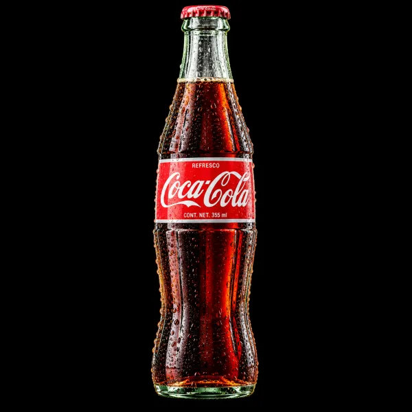 A cold Mexican Coca-Cola in the glass bottle